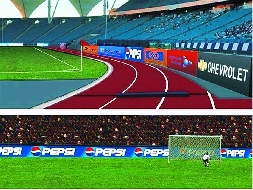 stadium advertising led display