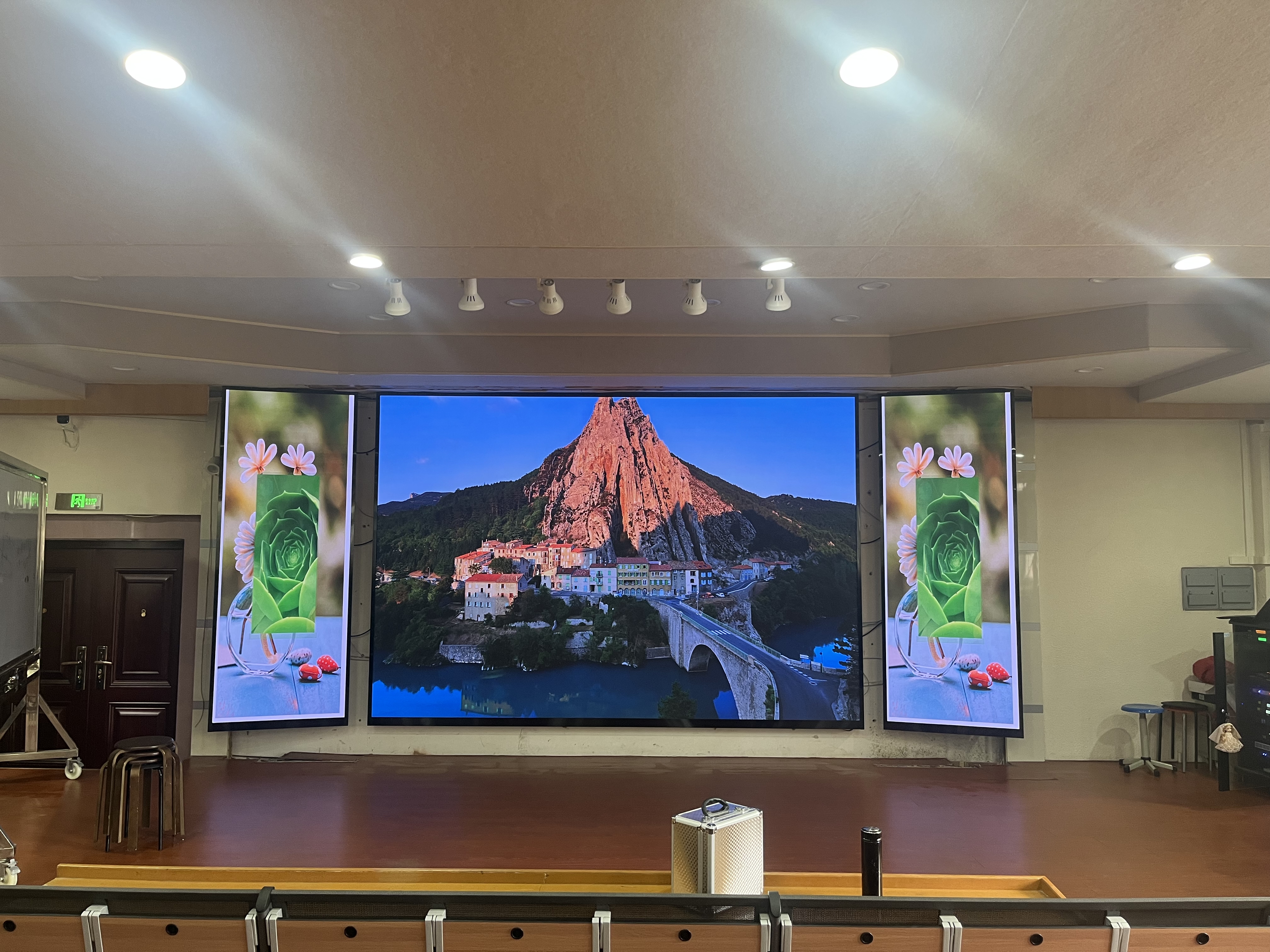 High Resolution Stage Back Ground LED Wall LED Screen for Church 