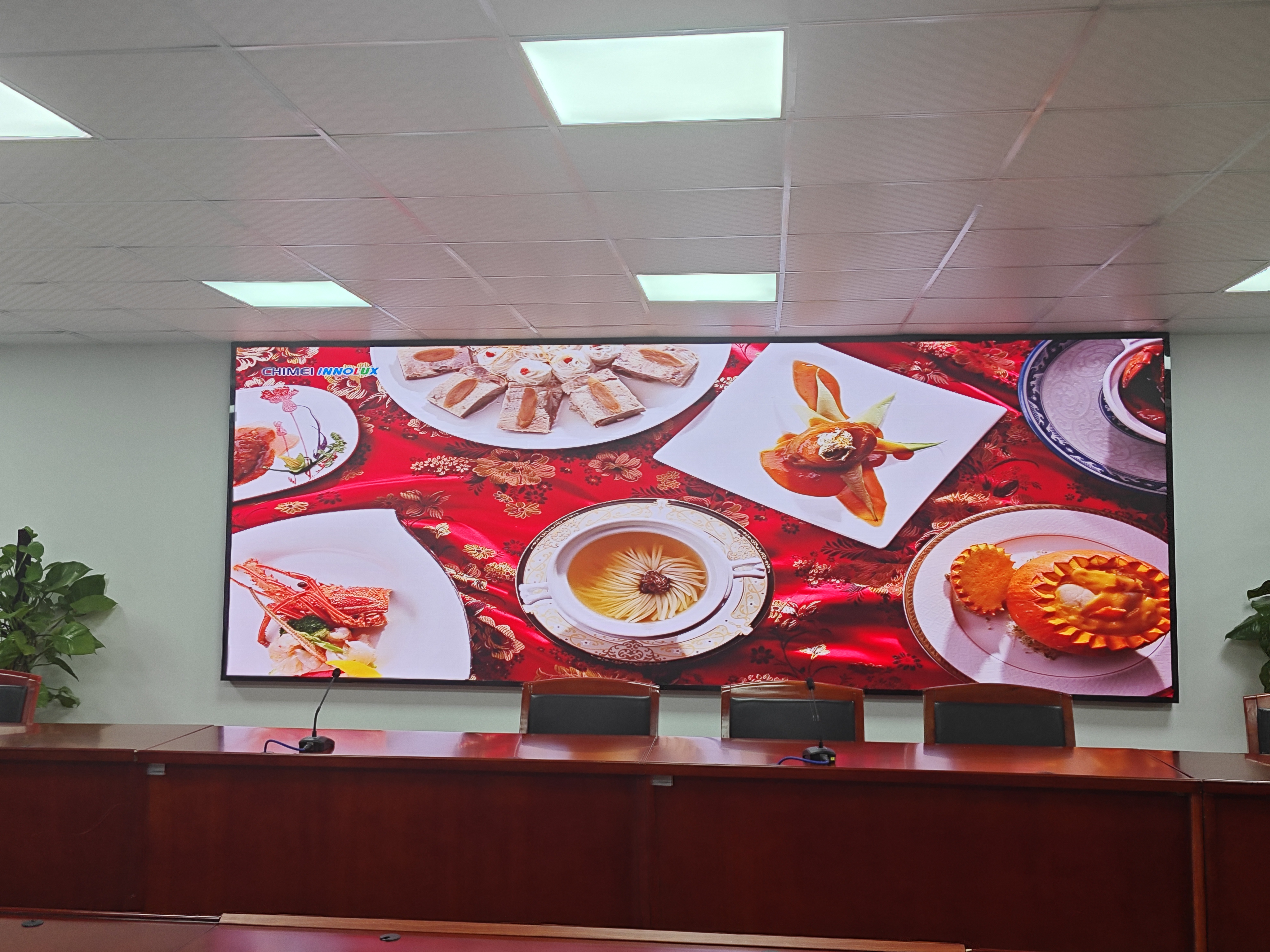 P3.076 indoor advertising HD led display for Education