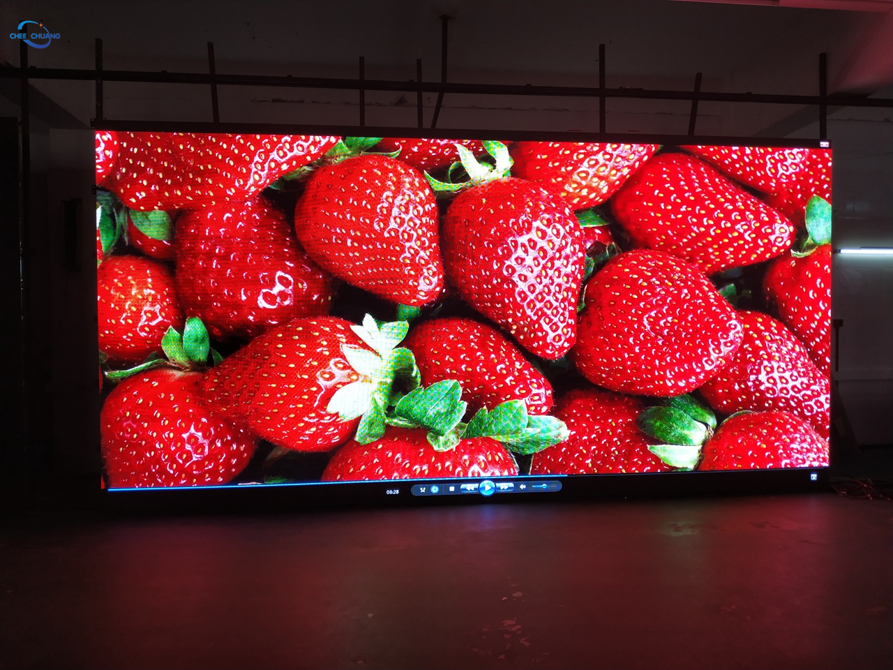 Moveable Stage LED Display Setup